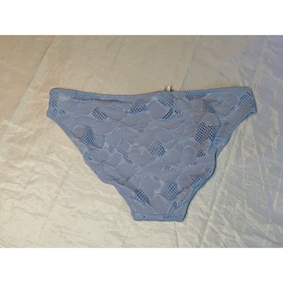 Aerie Women’s Size Large Textured Bikini Swim Bottom Monaco Blue NWT (1127) - Picture 8 of 12